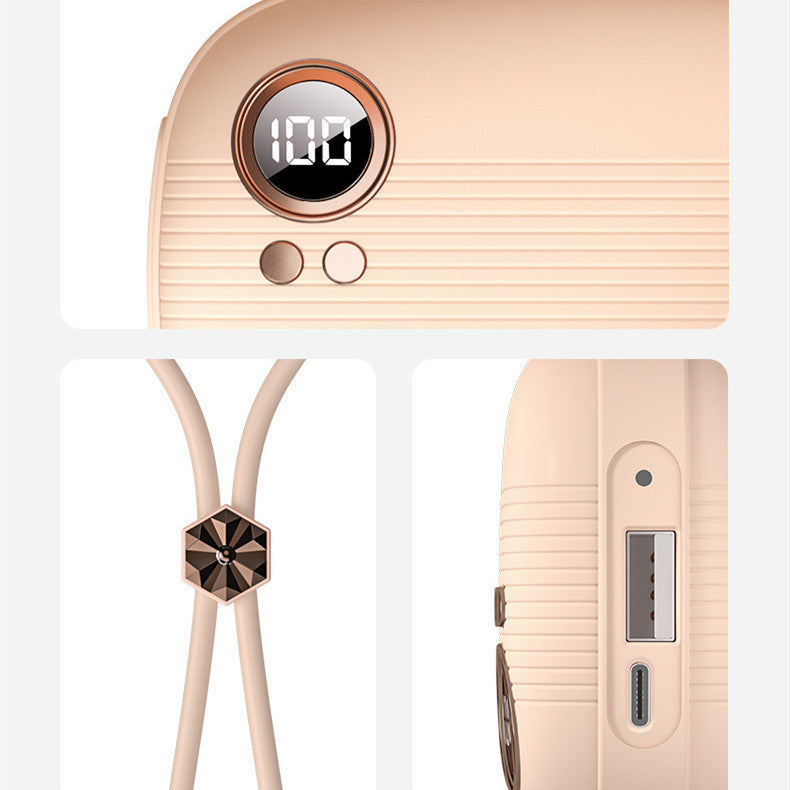 Mini Portable Self-heating Power Bank