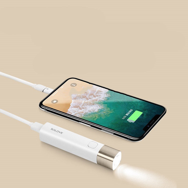 X3S portable light flashlight power bank