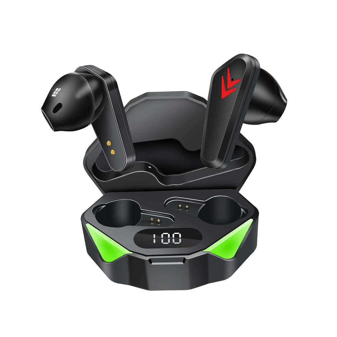 ZHONGDE Wireless Bluetooth Earbuds Game Earbuds IPX7 TWS Noise Canceling V5.0 HiFi- in Ear Headphones Waterproof Low Latency LR03