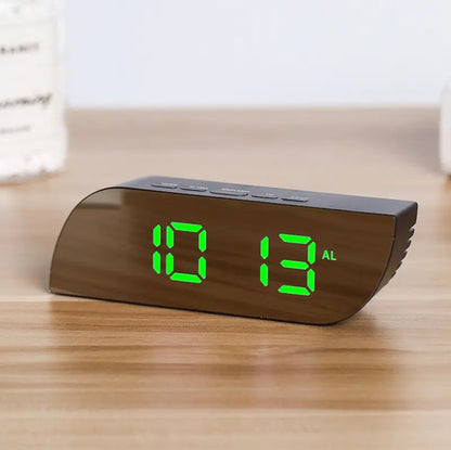 Multi-Function LED Mirror Alarm Clock with Night Light
