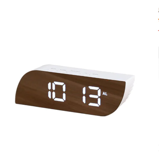 Multi-Function LED Mirror Alarm Clock with Night Light