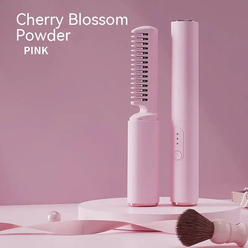 Mini Portable Wireless Anion Straightening Comb