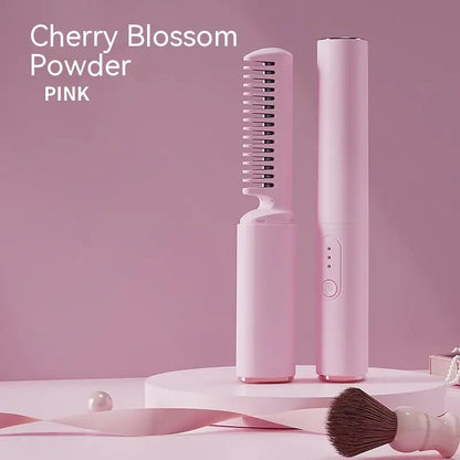 Mini Portable Wireless Anion Straightening Comb