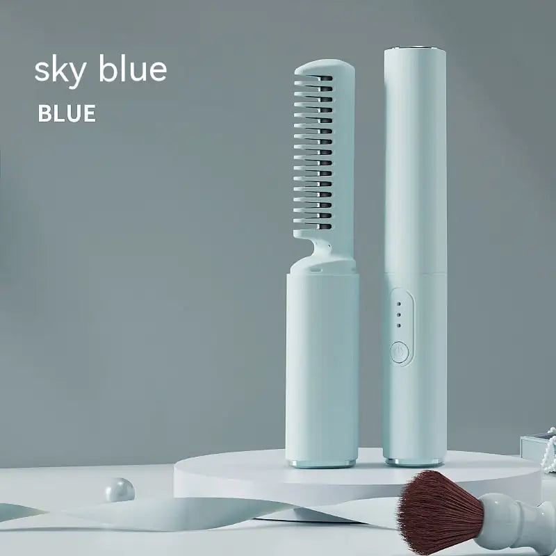 Mini Portable Wireless Anion Straightening Comb